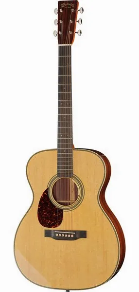 Martin Guitar OM28E LRB LH vooraanzicht