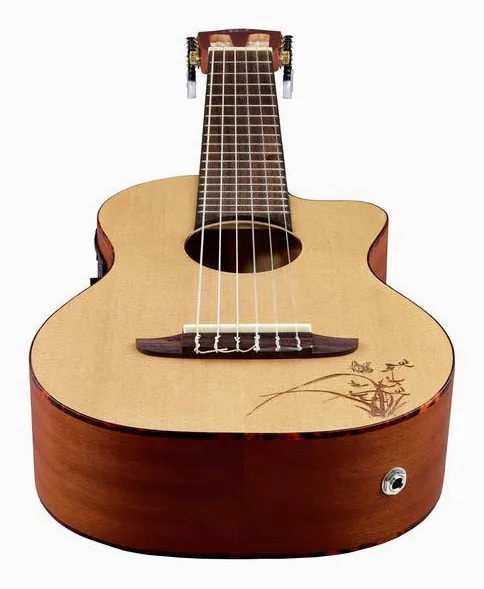 Ortega RGL5CE Guitarlele detail 3