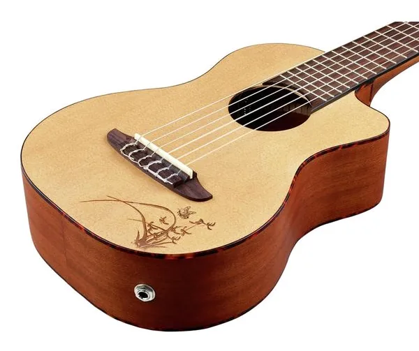 Ortega RGL5CE Guitarlele detail 4