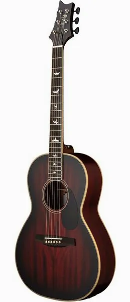 PRS SE P20E Fire Red Burst detail 2