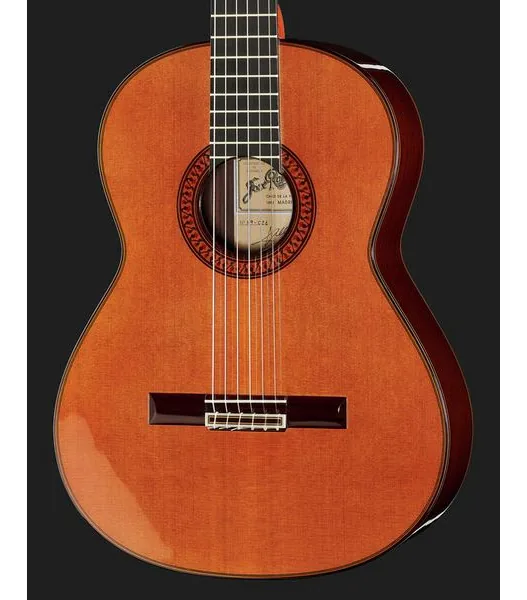 Ramirez Tradicional 1A w. case detail 4