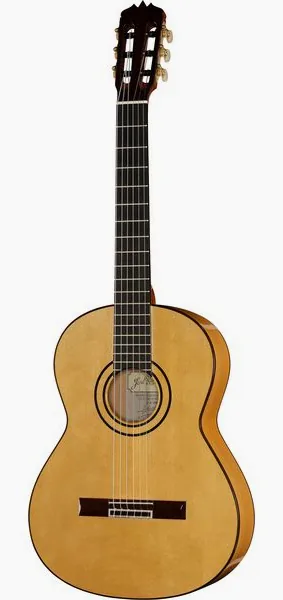 Ramirez Sencilla Flamenco Spruce vooraanzicht