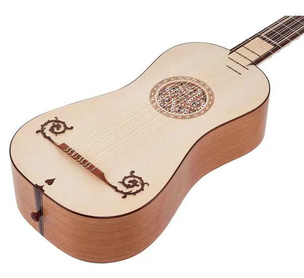 Scala Vilagio T.H. Baroque Guitar Stradivari detail 3