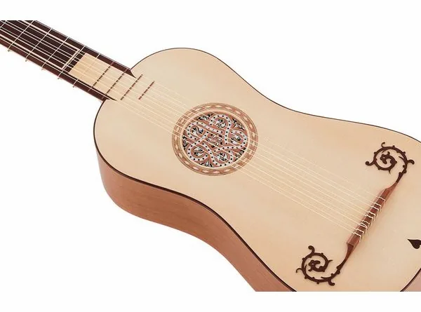 Scala Vilagio T.H. Baroque Guitar Stradivari detail 5