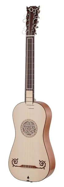 Scala Vilagio T.H. Baroque Guitar Stradivari vooraanzicht