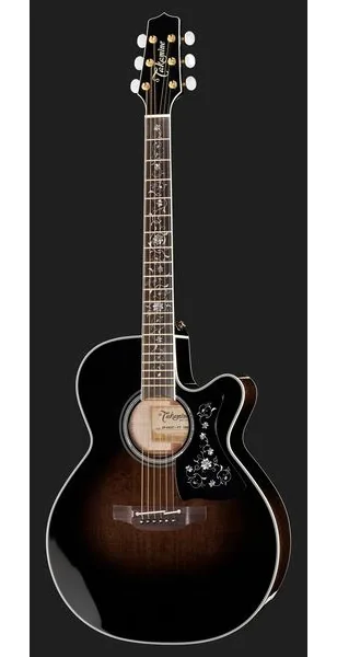 Takamine EF450C-TT TBB w/Softcase detail 2