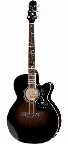 Takamine EF450C-TT TBB w/Softcase vooraanzicht
