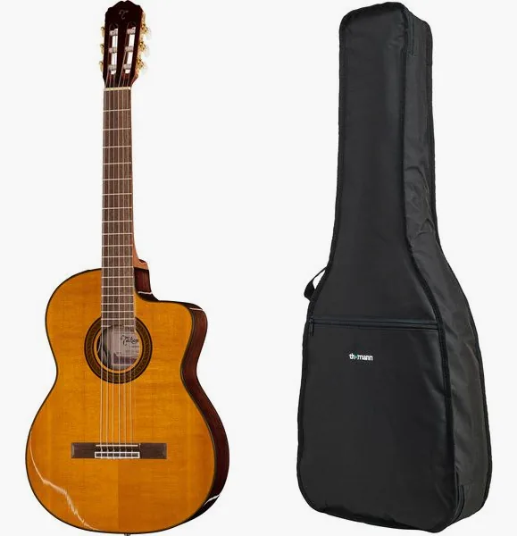 Takamine GC5CE Natural w/Bag vooraanzicht
