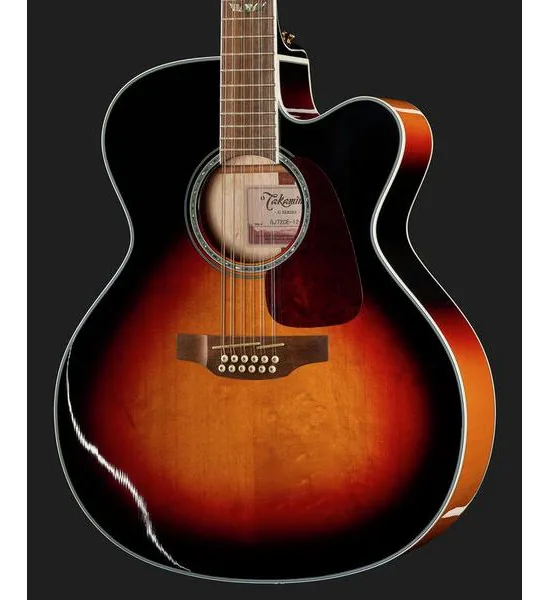 Takamine GJ72CE-12BSB detail 4