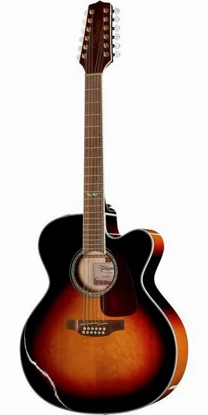 Takamine GJ72CE-12BSB vooraanzicht