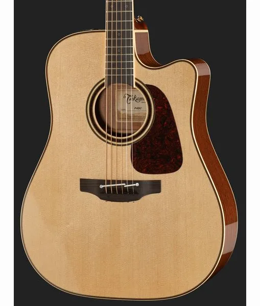 Takamine P4DC w/Softcase detail 4