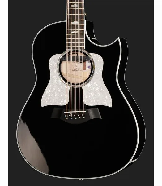 Taylor 657ce Bajo Quinto BLK detail 4