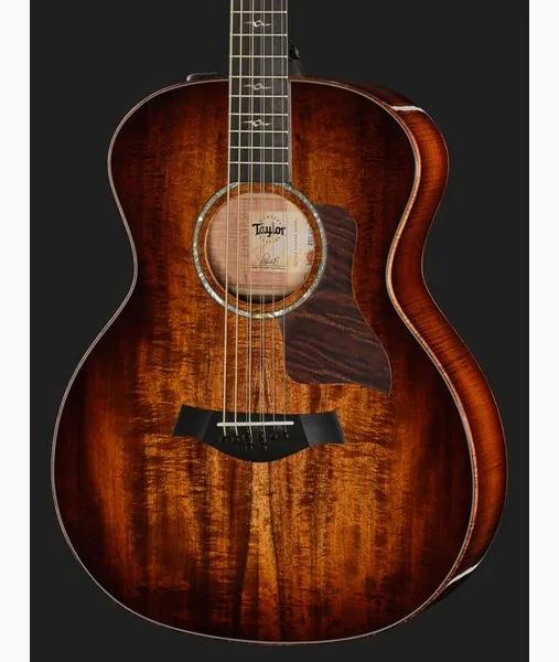 Taylor Custom #44: C24ce 8-String Bar detail 4