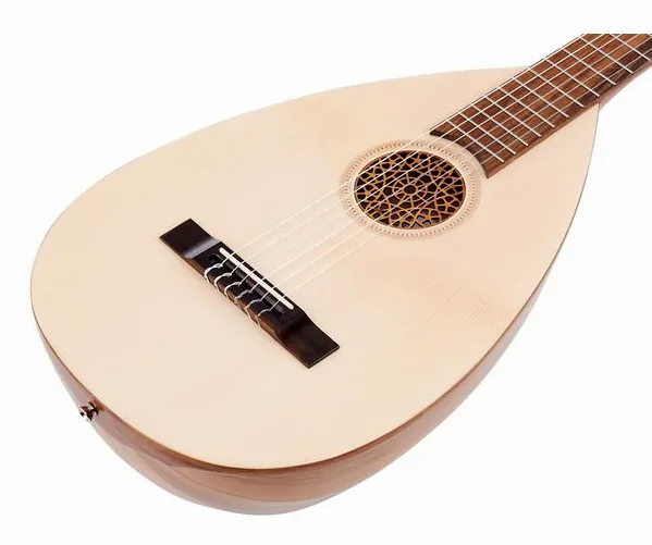 Thomann Lute Guitar Standard Walnut detail 4