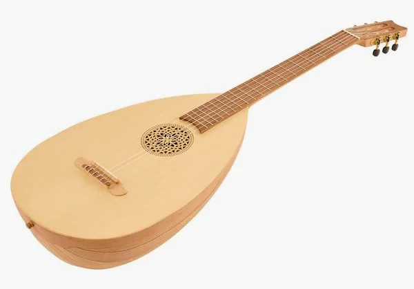 Thomann Lute Guitar detail 3