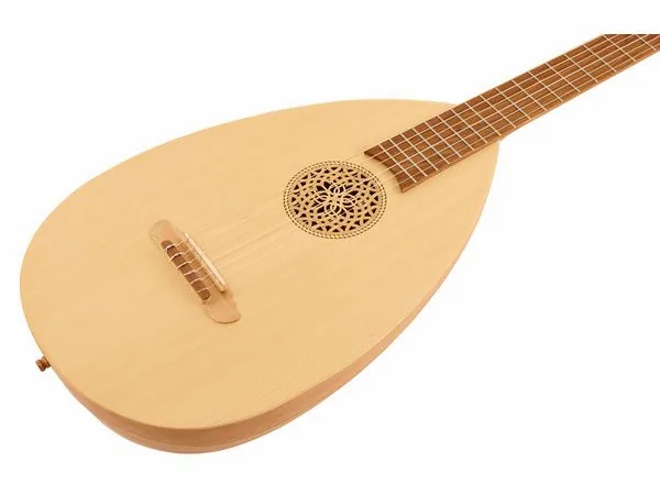 Thomann Lute Guitar detail 4
