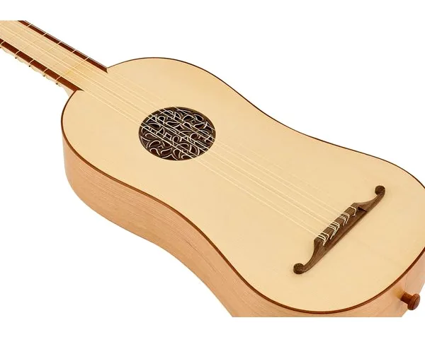 Thomann Pro Renaissance Guitar Plum detail 4
