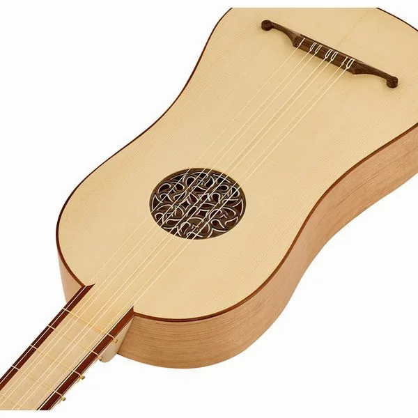 Thomann Pro Renaissance Guitar Plum detail 5