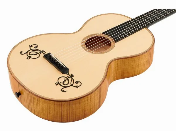 Scala Vilagio T.H. Romantic Guitar 1850 detail 3