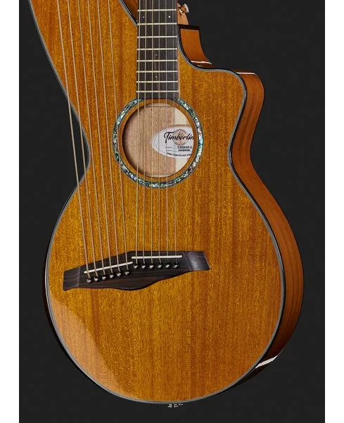 Timberline Guitars T30HGpc-e Harp Guitar detail 4